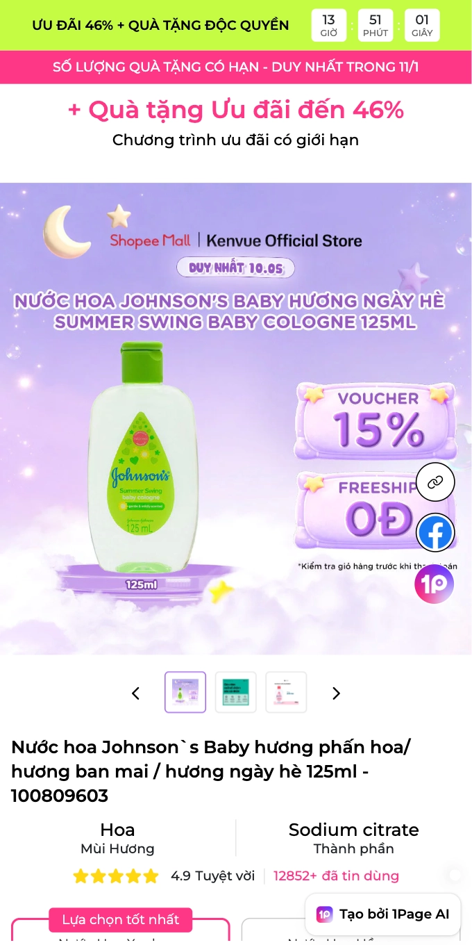 Baby Cologne